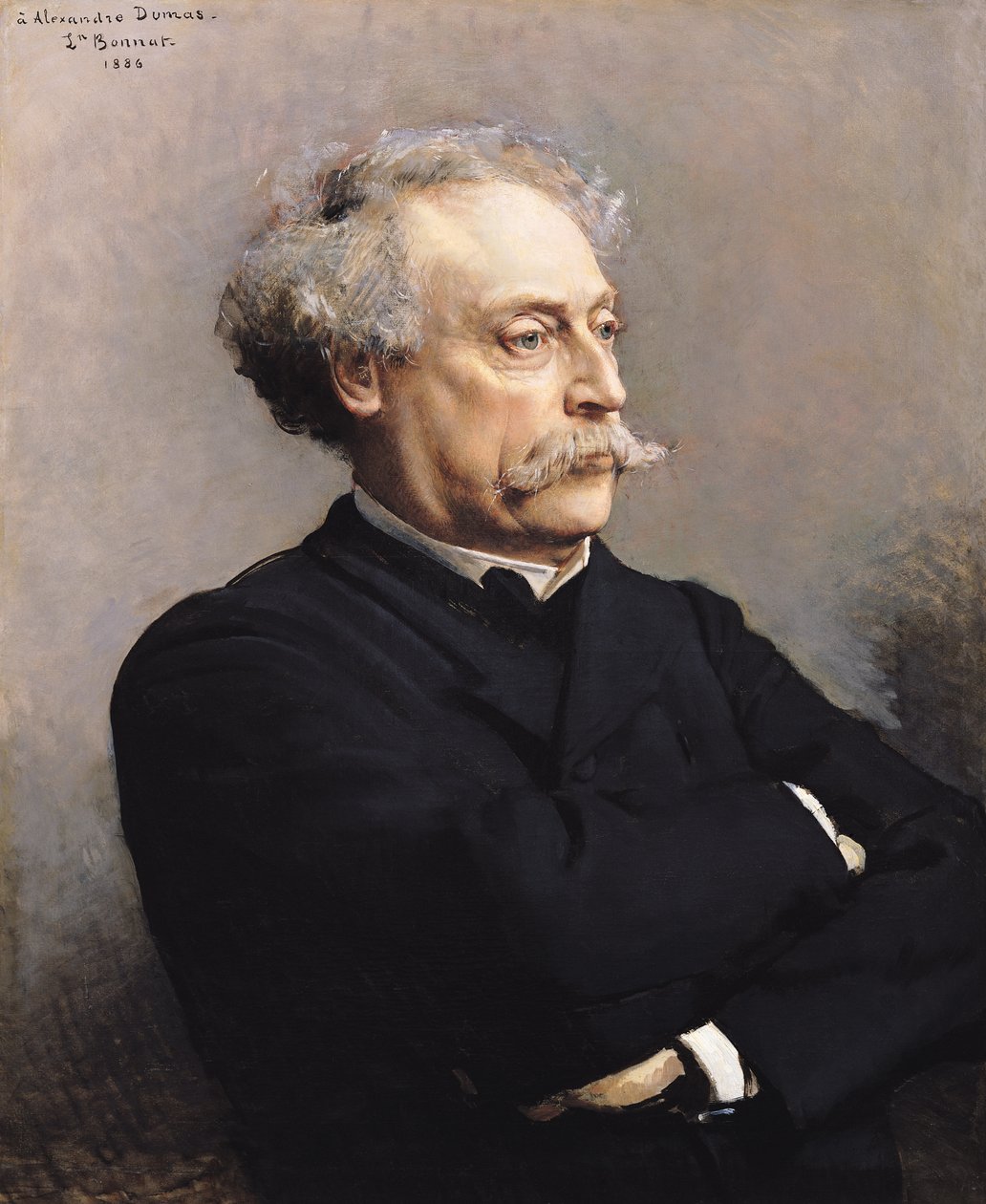 Alexandre Dumas Fils (1824-95) 1886 od Leon Joseph Florentin Bonnat