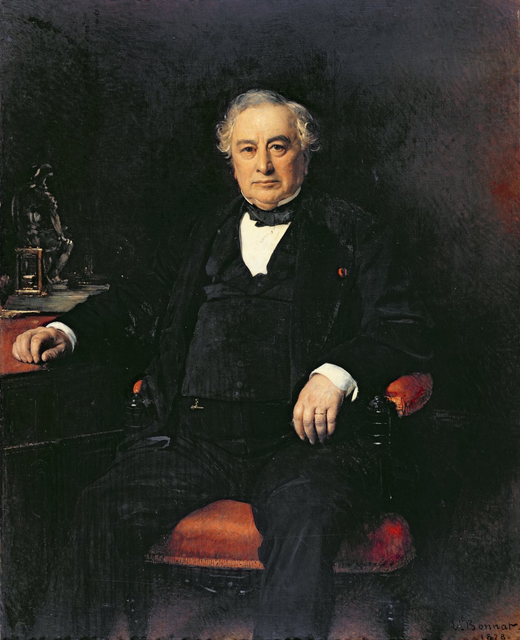 Isaac Pereire (1806-80) 1878 od Leon Joseph Florentin Bonnat