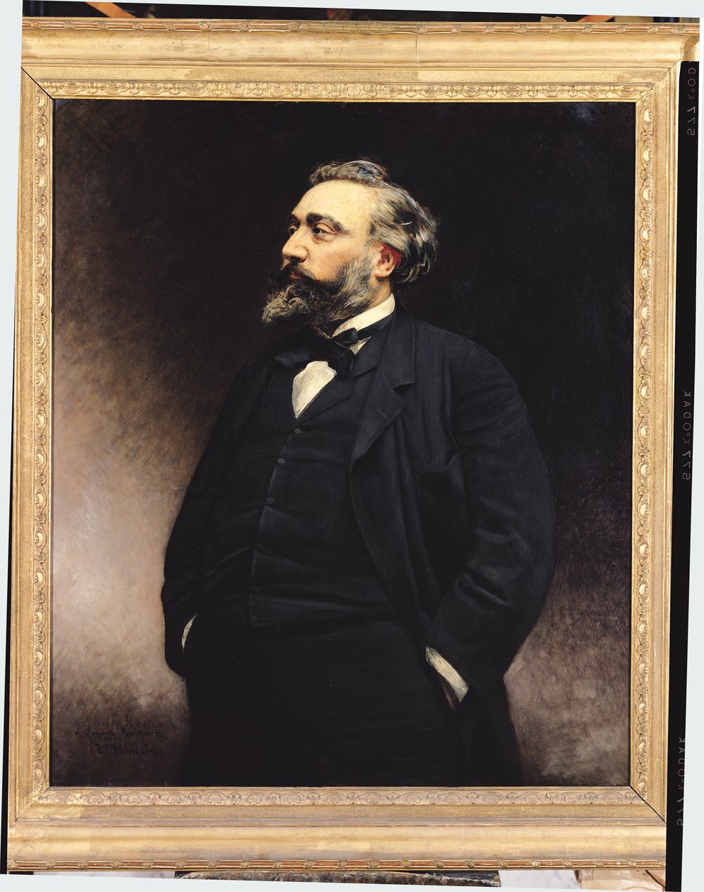 Leon Gambetta (1838–82) od Leon Joseph Florentin Bonnat