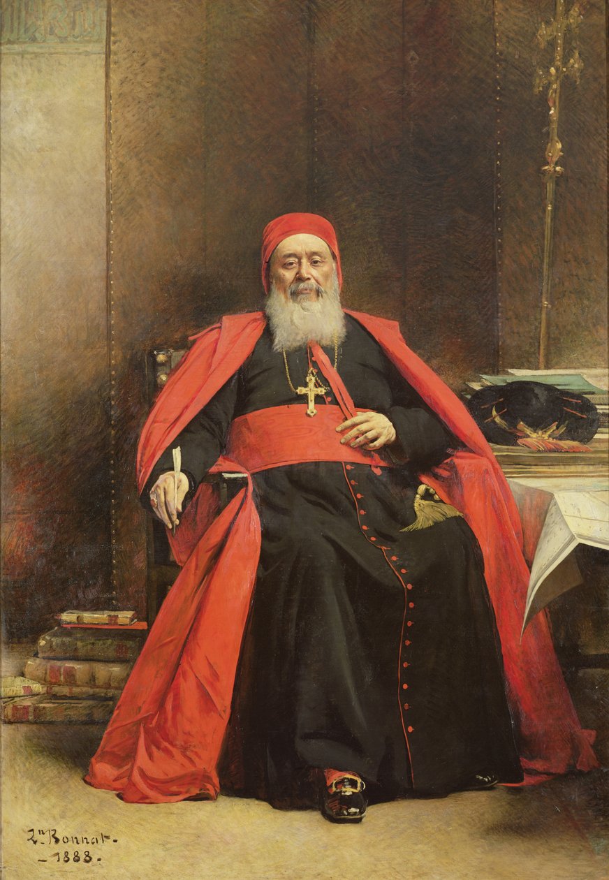 Portrét Charlese Lavigerie (1825-92) 1888 od Leon Joseph Florentin Bonnat