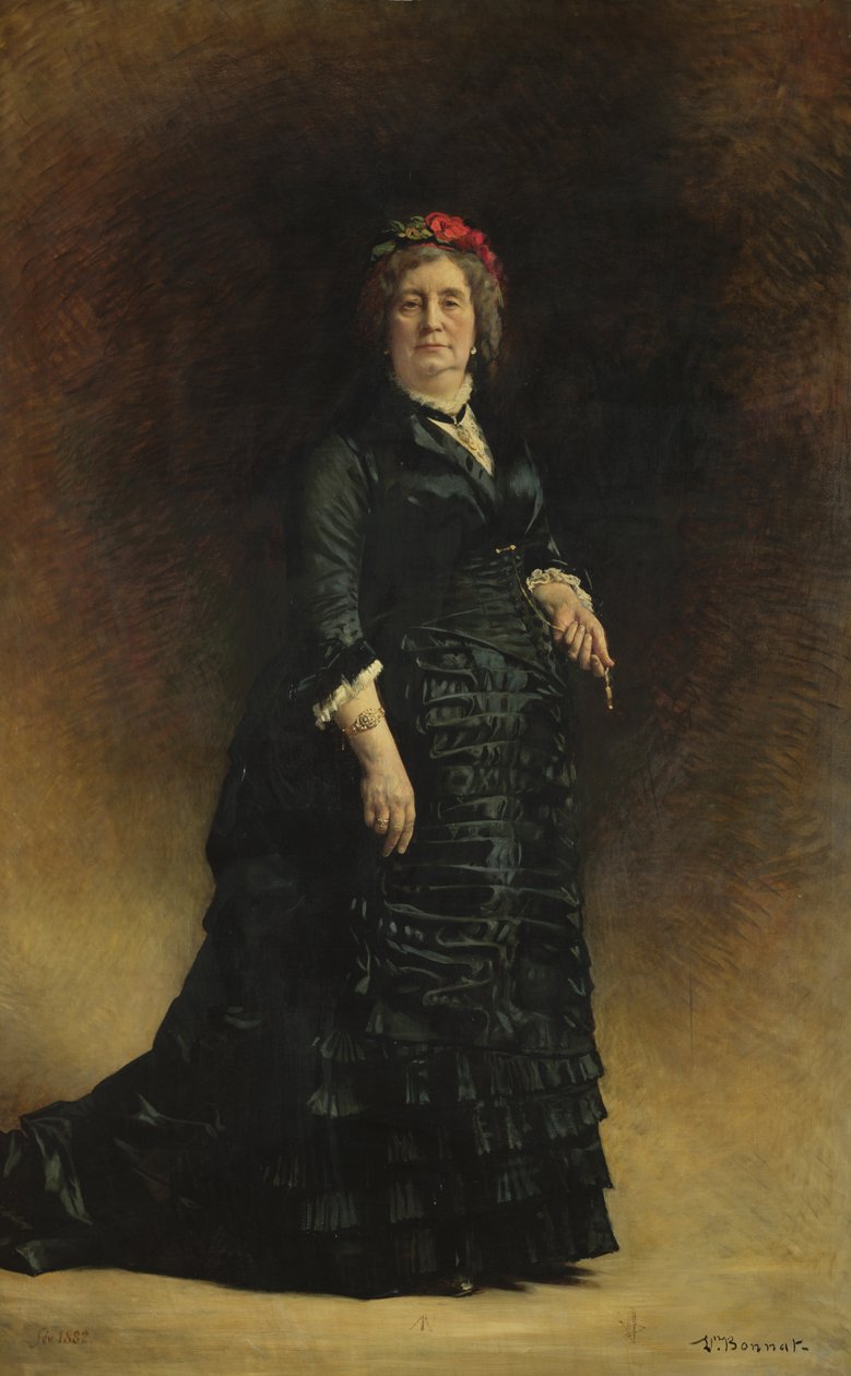 Portrét dámy, 1882 od Leon Joseph Florentin Bonnat