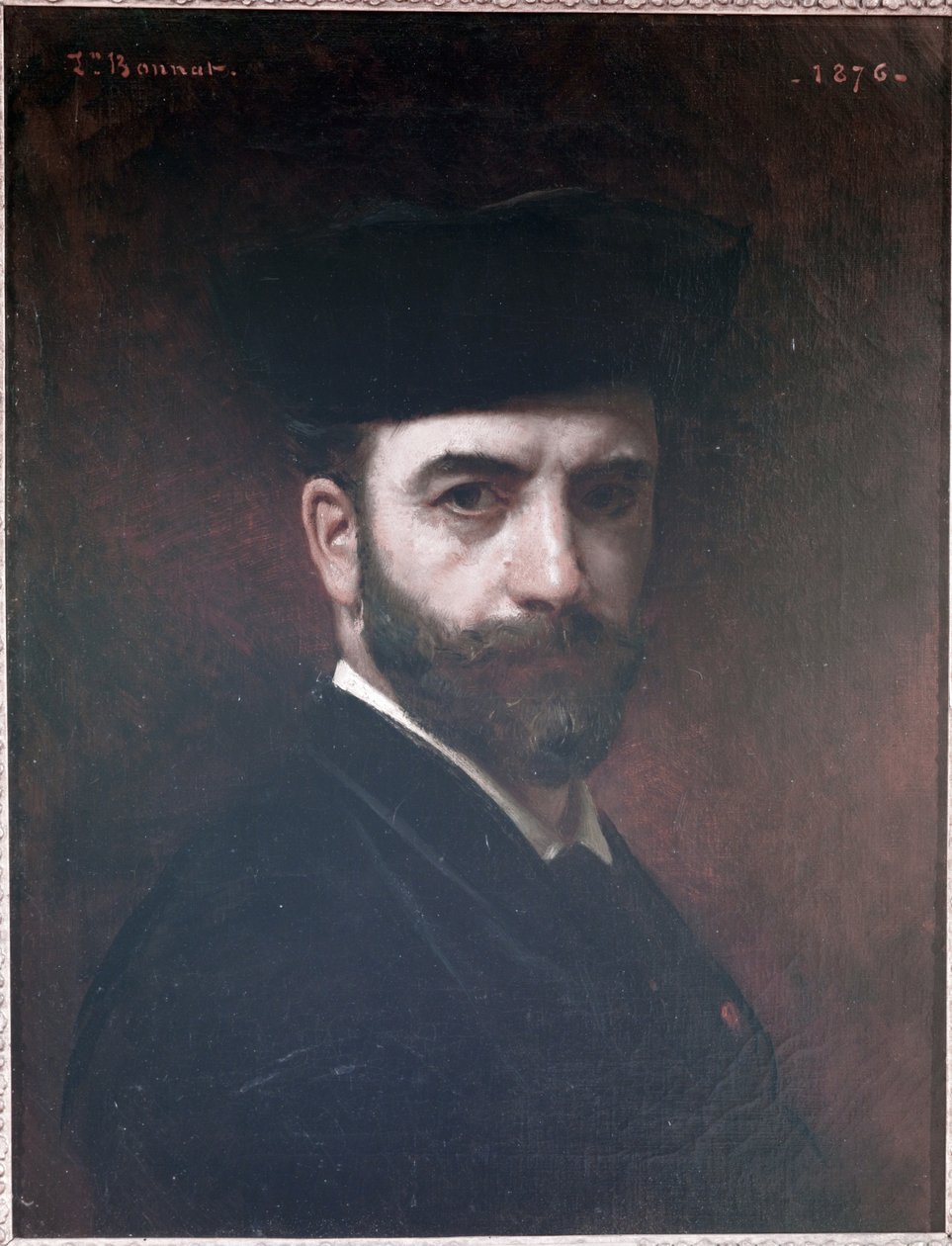 Autoportrét, 1876 od Leon Joseph Florentin Bonnat