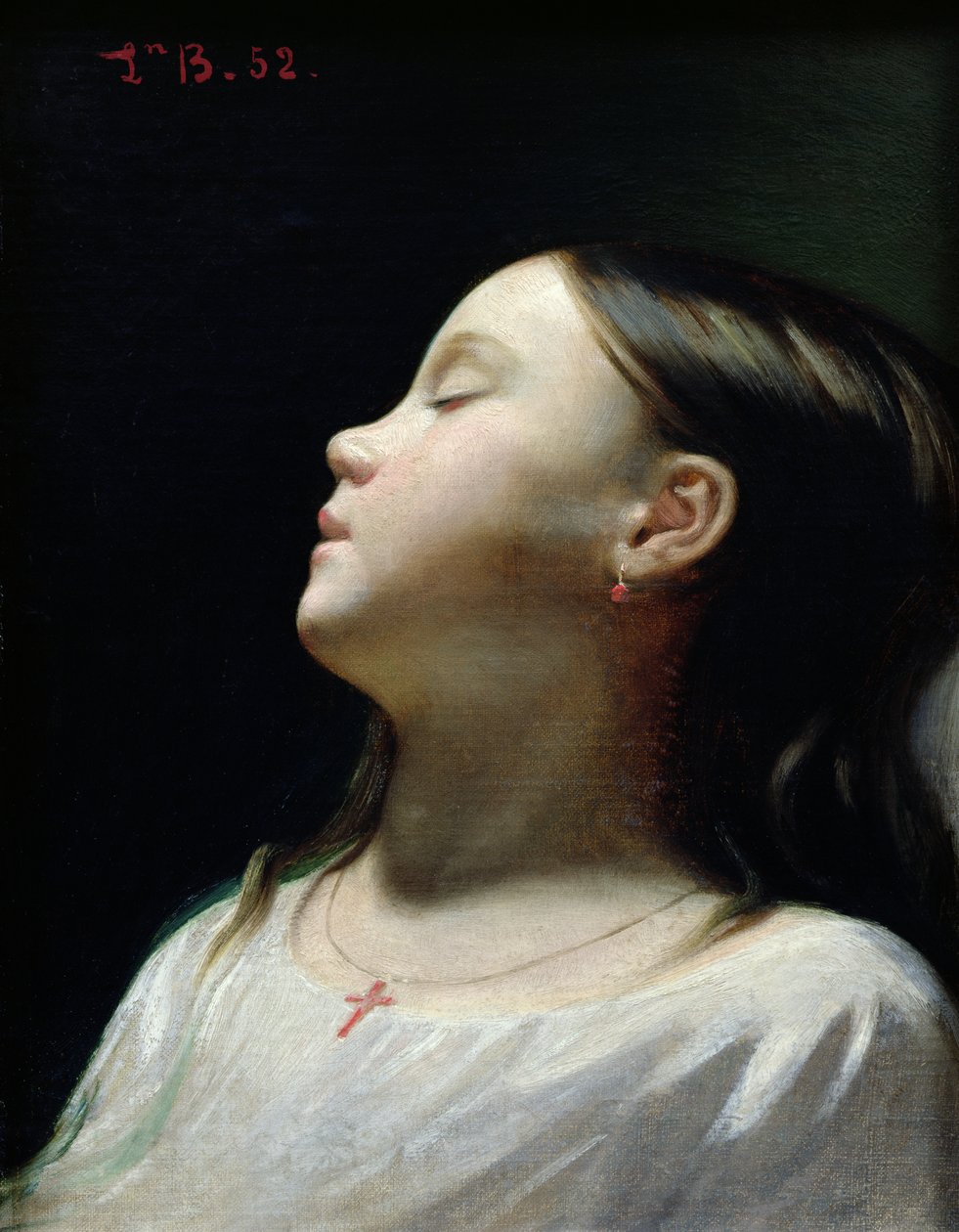 Mladá dívka spící, 1852 od Leon Joseph Florentin Bonnat