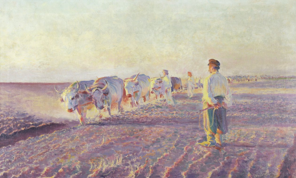 Orba na Ukrajině, 1892 od Leon Wyczolkowski