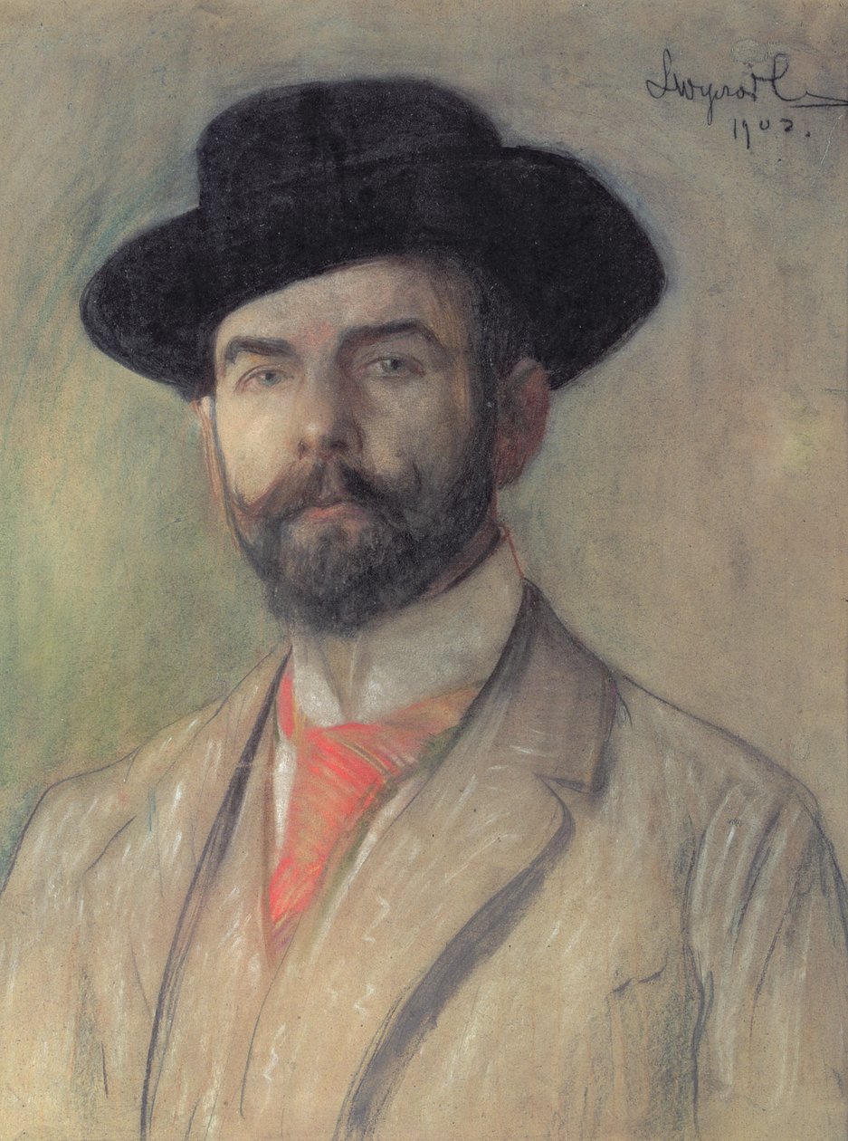 Portrét Jerzy Warchalowski (1873-1939), 1902 (pastel na palubě) od Leon Wyczolkowski