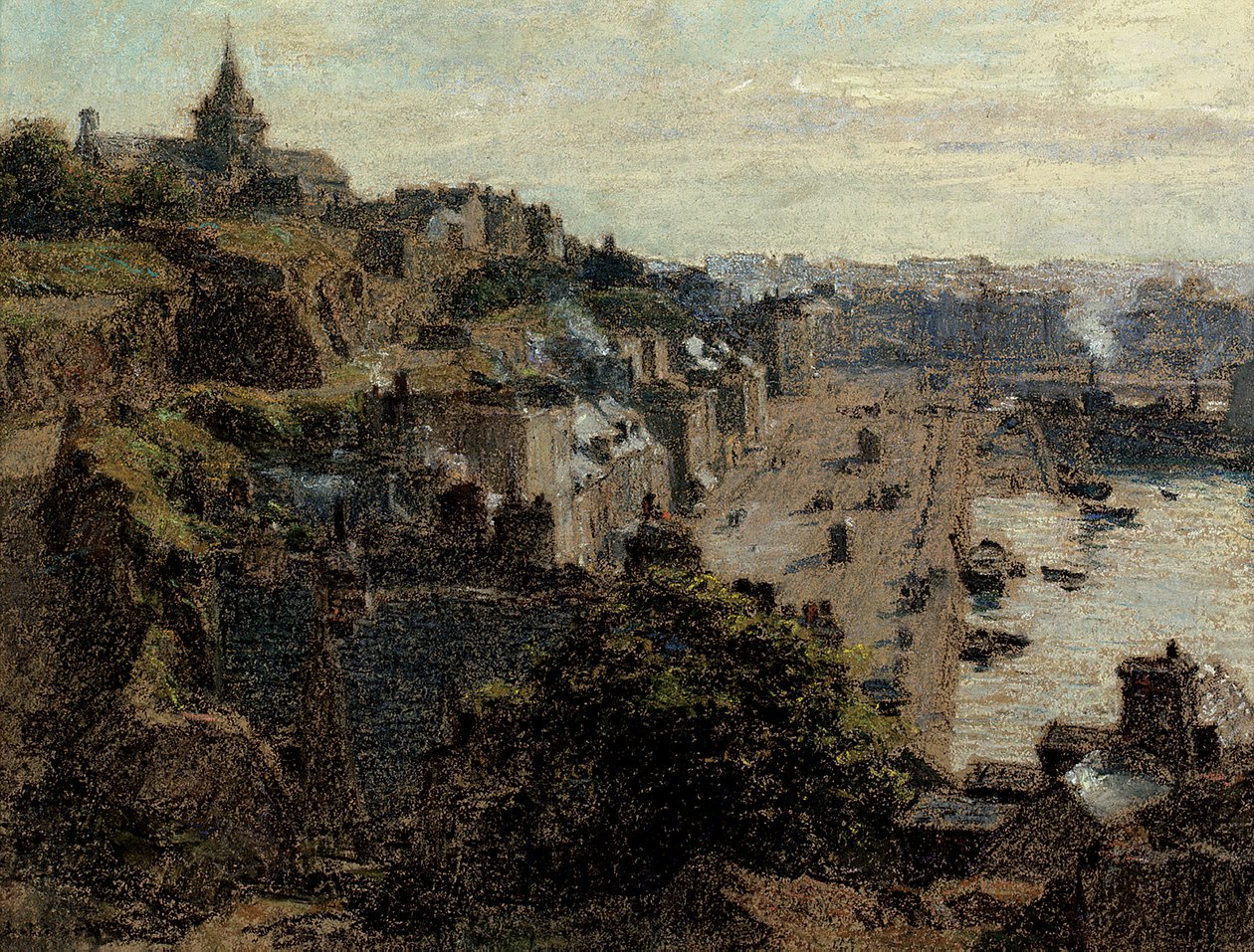Granville, ráno, 1892 od Leon Augustin Lhermitte