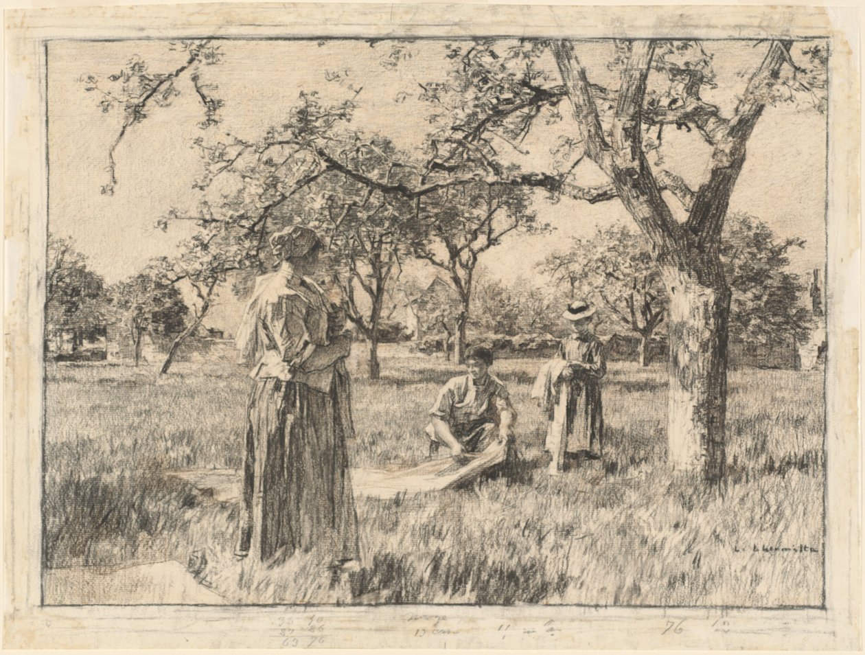 Jaro od Leon Augustin Lhermitte