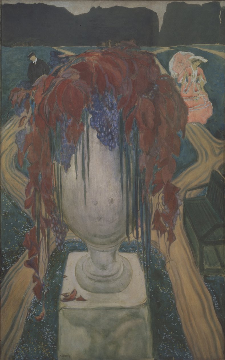 Podzimní váza, 1906 od Leon Bakst