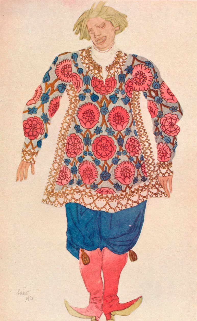 Ruský Buffon, 1924 od Leon Bakst
