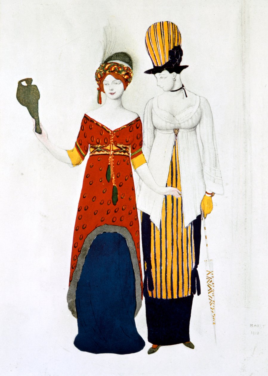 Moderní kostým, 1910 od Leon Bakst