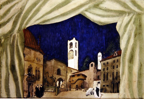 Design pro lov markýz od Leon Bakst