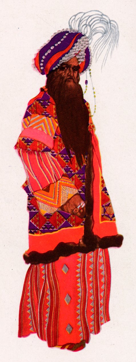 Le Sultan Samarcande, 1922, 1923 od Leon Bakst