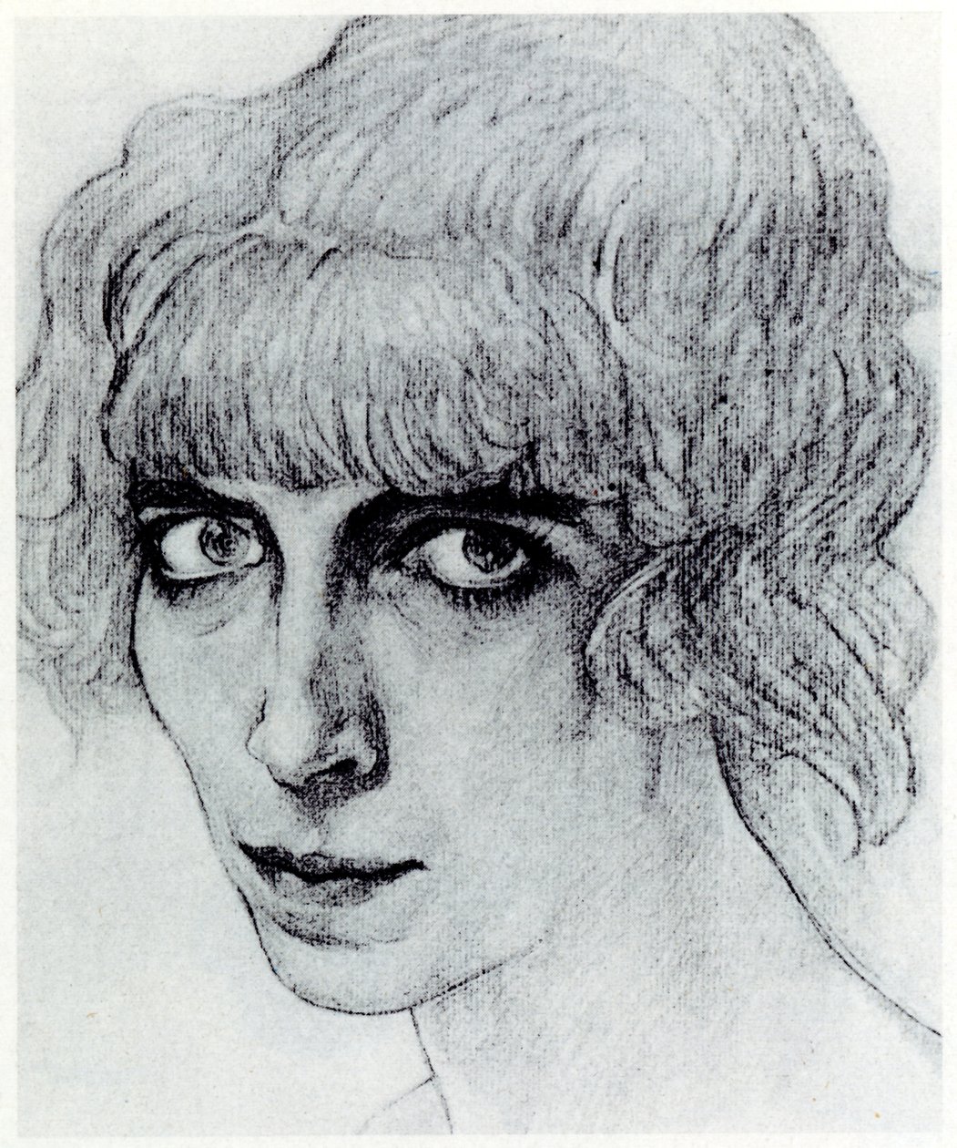 Portrét Marchesa Luisa Casati, 1912 od Leon Bakst