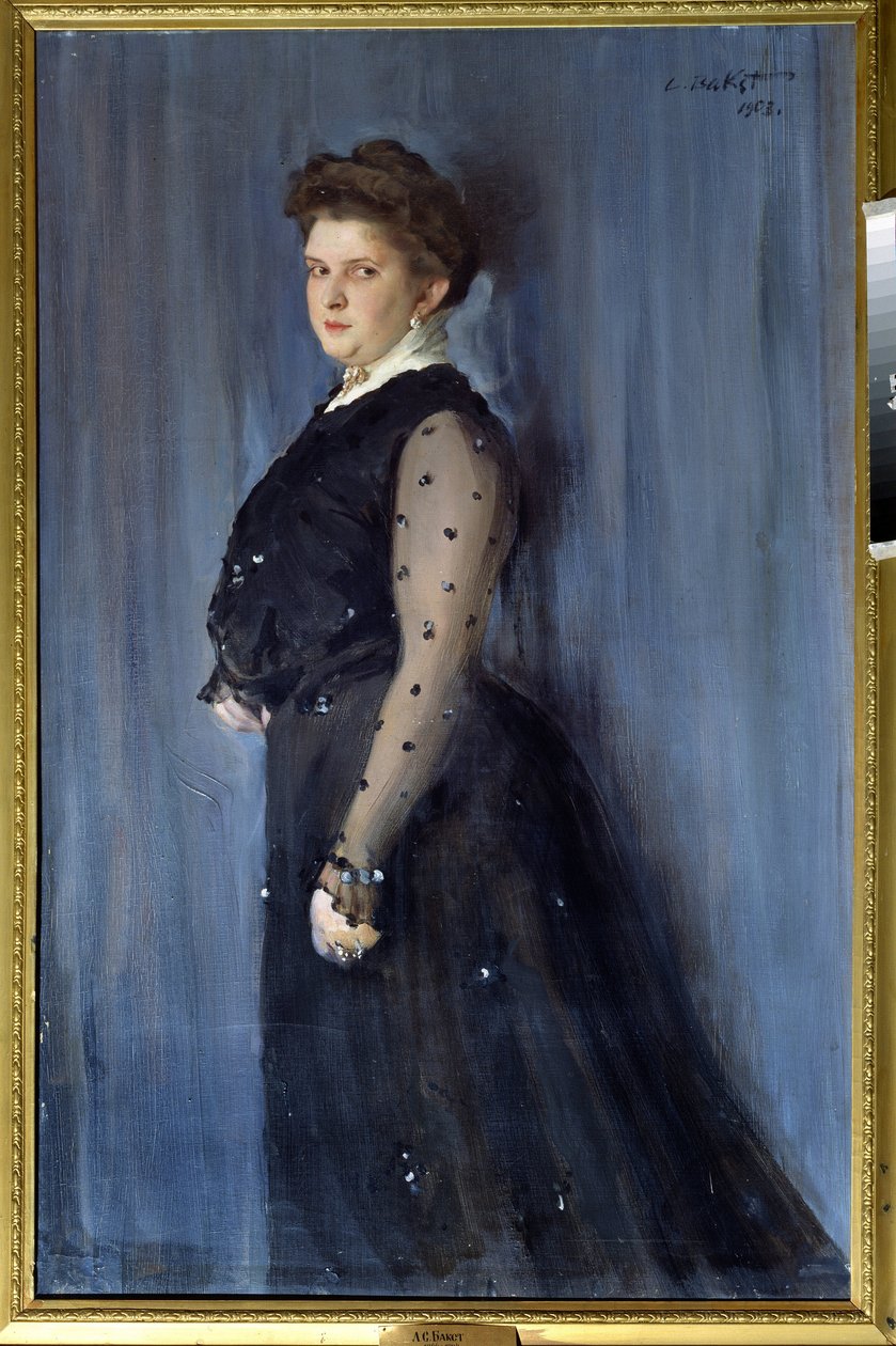 Portrét S.P.Wallisona (Portrait of S.P.Wallison) (olej na plátně) od Leon Bakst