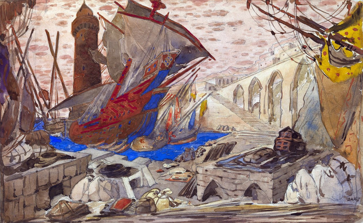 Set Design pro parfém La Pisanelle ou la mort od Gabriele d