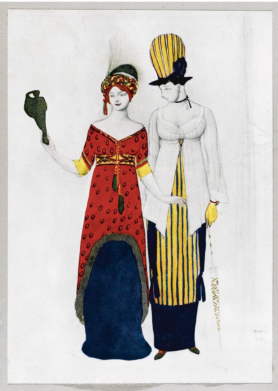 The Decorative Art of Léon Bakst, London: The Fine Art Society, 1913, 1913 od Leon Bakst
