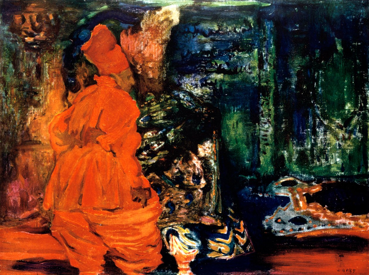 Tajemství harému, výprava pro balet, c1913 od Leon Bakst