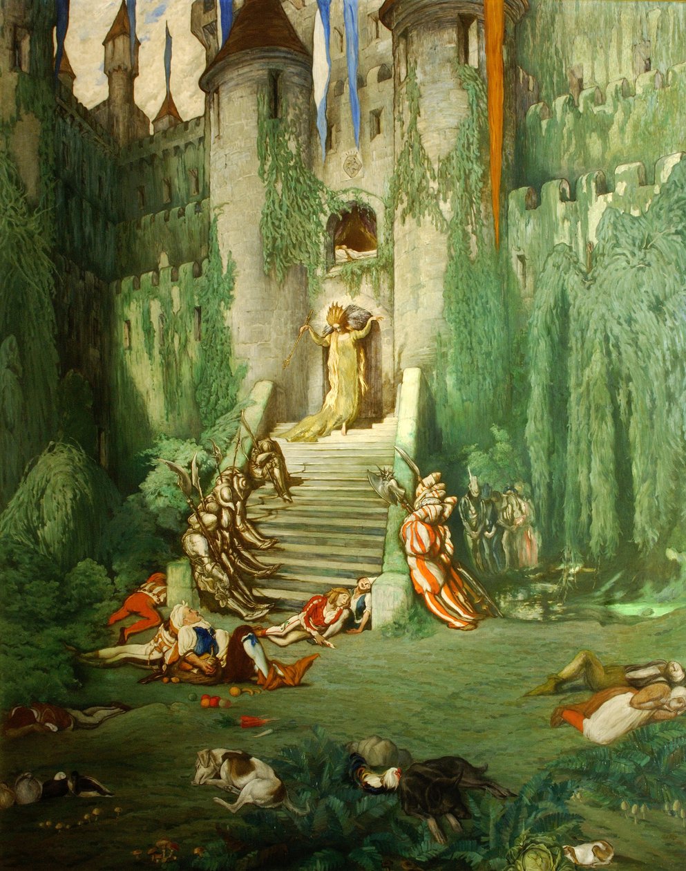 Šípková Růženka, 1913-1922 od Leon Bakst