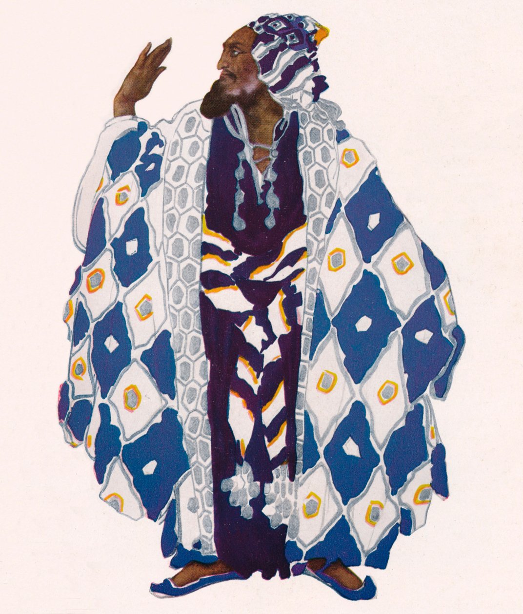 Un Notable Mespotamien, 1922, 1923 od Leon Bakst