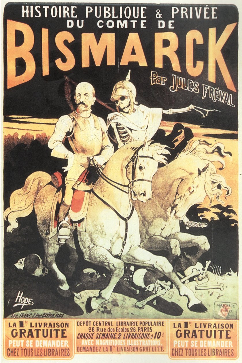 Veřejná a soukromá historie hraběte Bismarcka, 1883 od Leon Choubrac