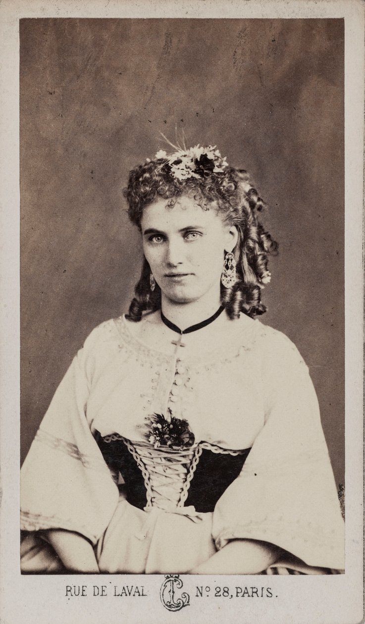 Portrét Christine Nilsson 1843-1921. od Leon Cremiere