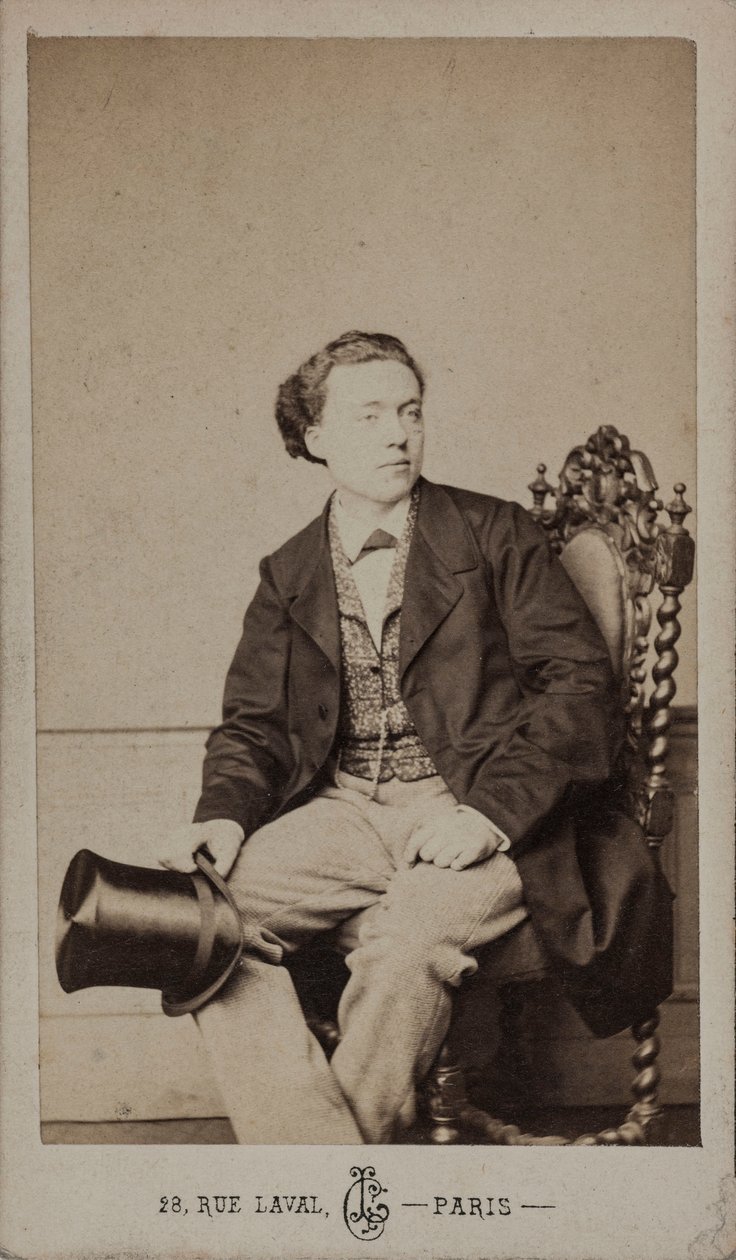 Portrét skladatele Louise Diémera 1843-1919, c. 1875. od Leon Cremiere