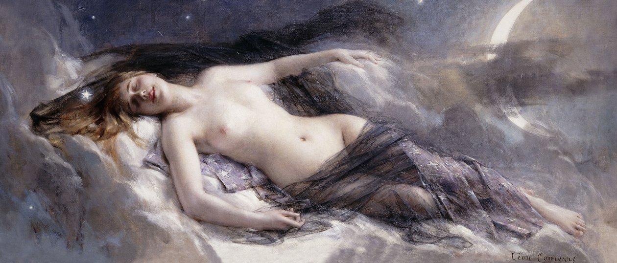 Luna, od Leon Francois Comerre