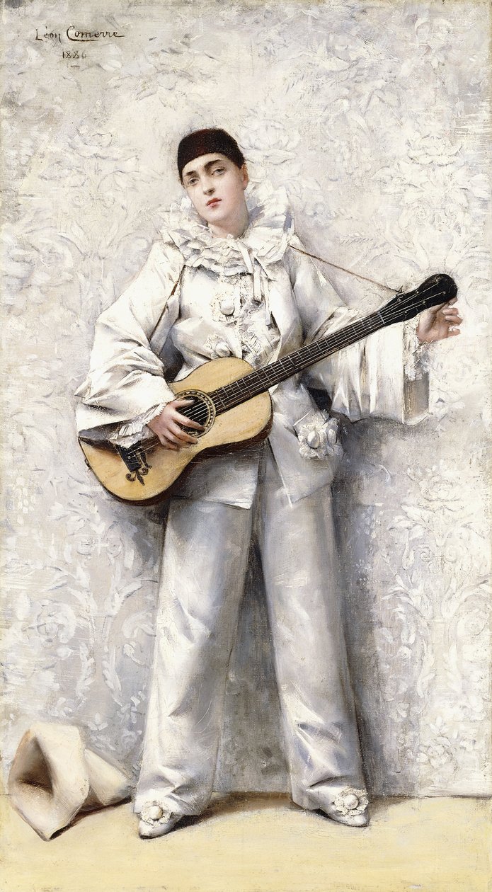 Pierrot, 1886 od Leon Francois Comerre