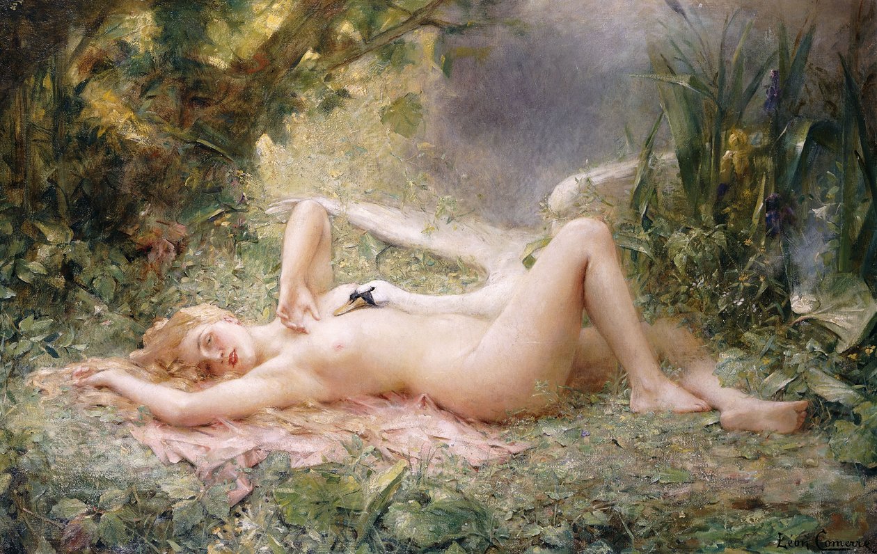 The Triumph of the Swan; Le Triomphe de Cygne, od Leon Francois Comerre