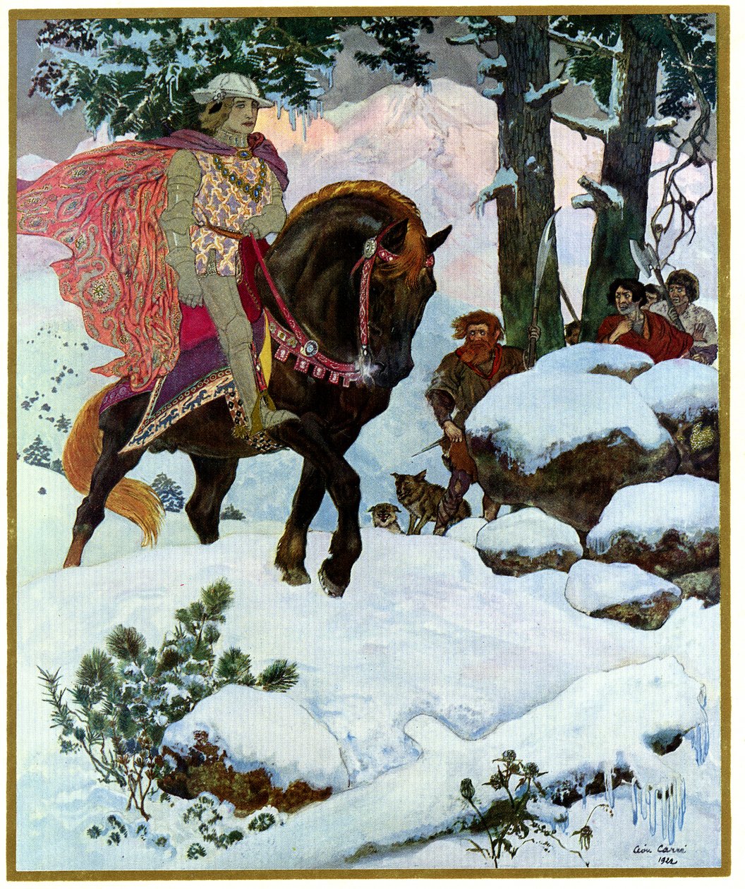 Safírový jezdec od Leon Georges Carre