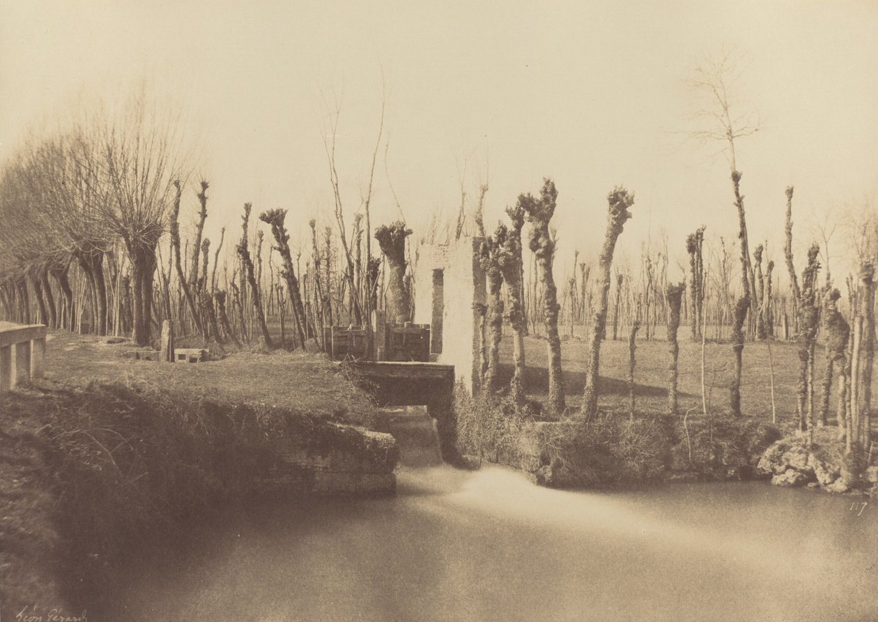 Krajina, Montebello,c. 1860 (foto) od Léon Gérard