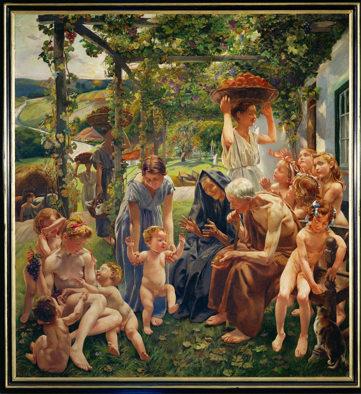 Večer, z triptychu L