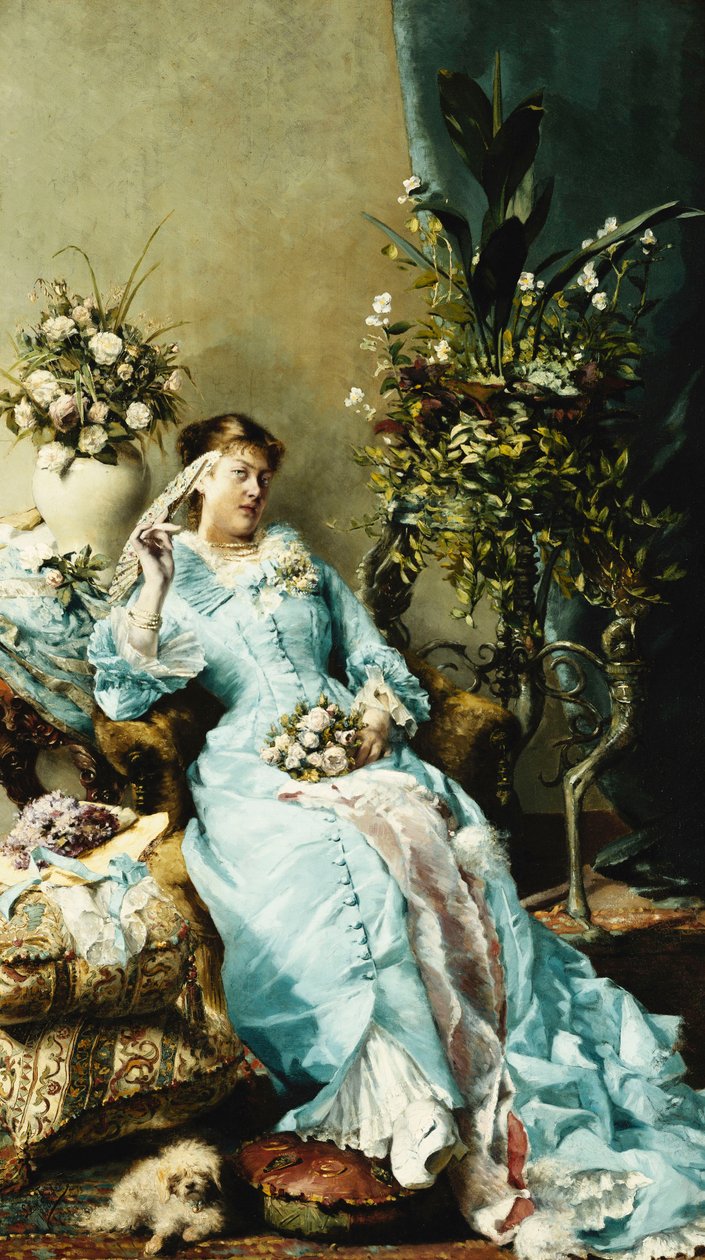 Krásné období; La Belle Epoque, 1880 od Leon Henri Marie Frederic