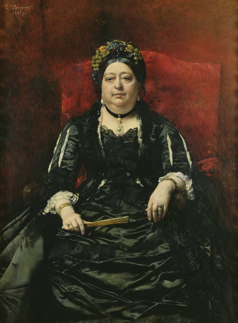 Portrét Madame Leopold Stern, 1879 od Leon Joseph Florentin Bonnat