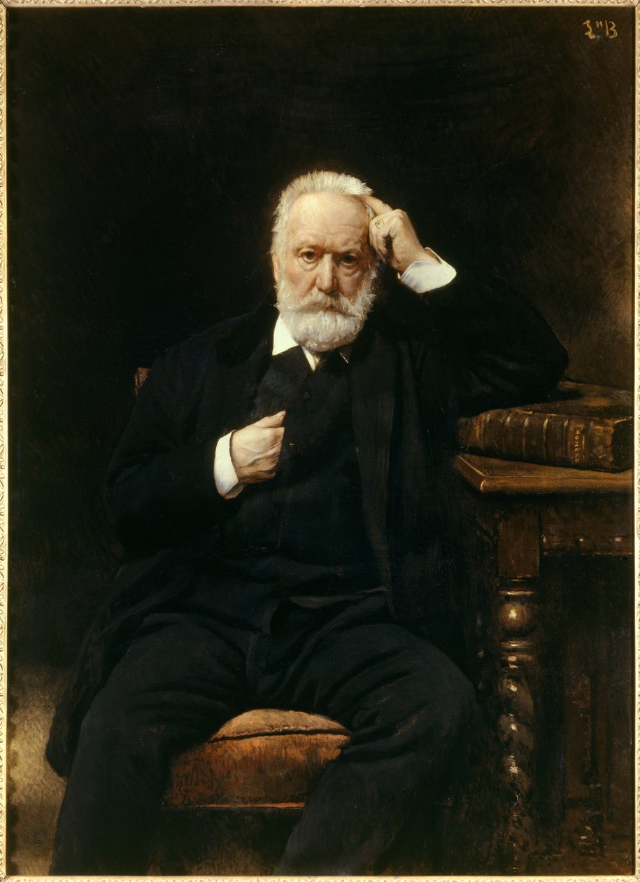 Portrét francouzského spisovatele Victora Huga (1802-1885) Obraz Leona Josepha Bonnata (1833-1922) Versailles 19. století, Musee du Chateau - Portrét francouzského spisovatele Victora Huga (1802-1885). Obraz Leon Joseph Bonnat (1833-1922) od Leon Joseph Florentin Bonnat