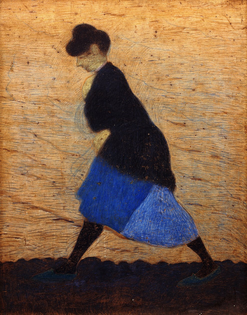 Rybářova žena; Rybářova žena - De Visser Vrouw od Leon Spilliaert