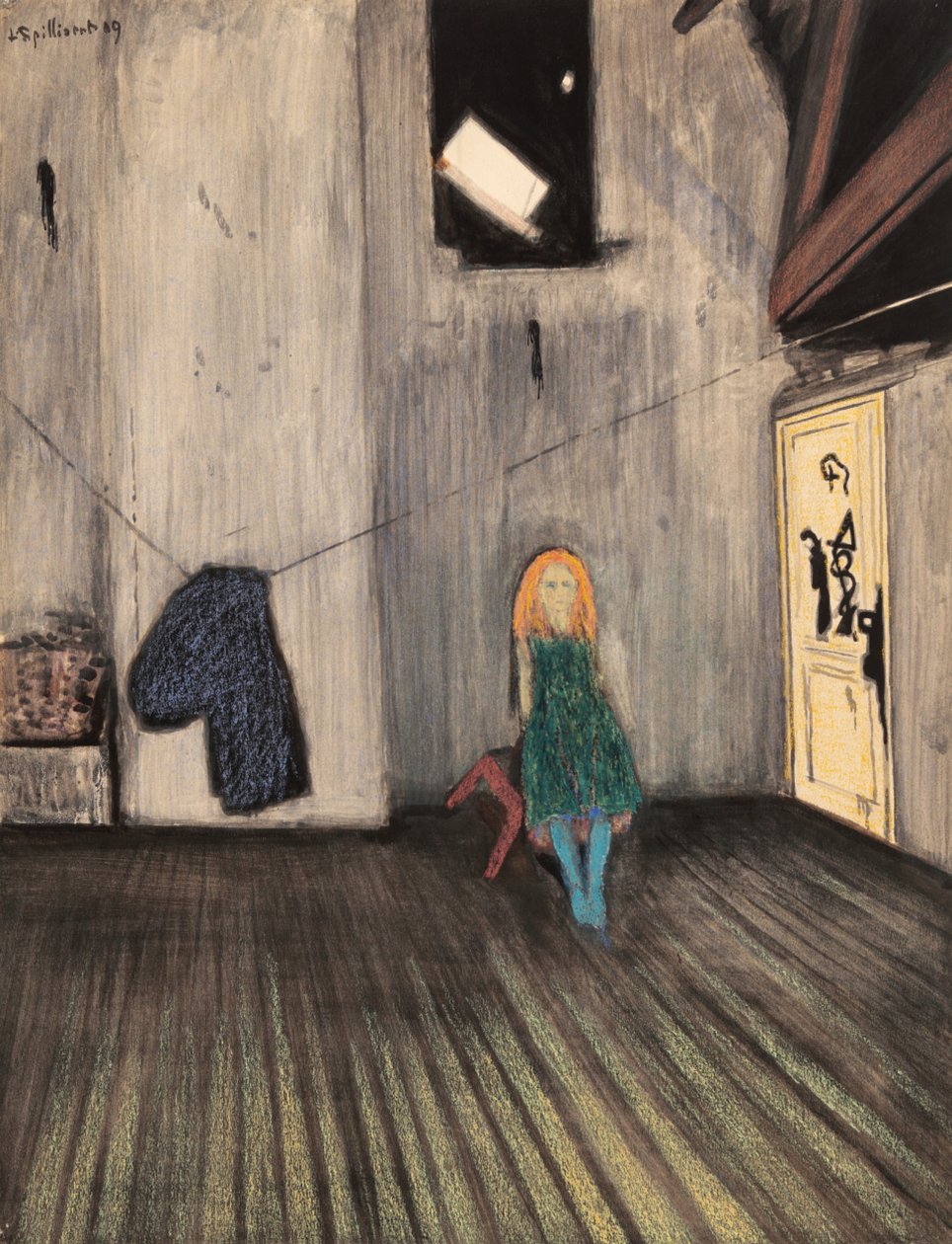 Úplně sám, 1909. od Leon Spilliaert