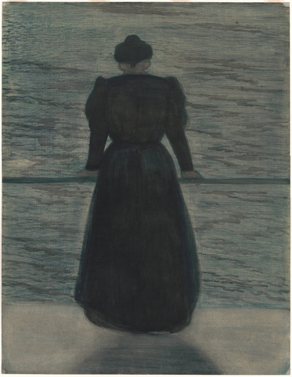 Žena u moře od Leon Spilliaert