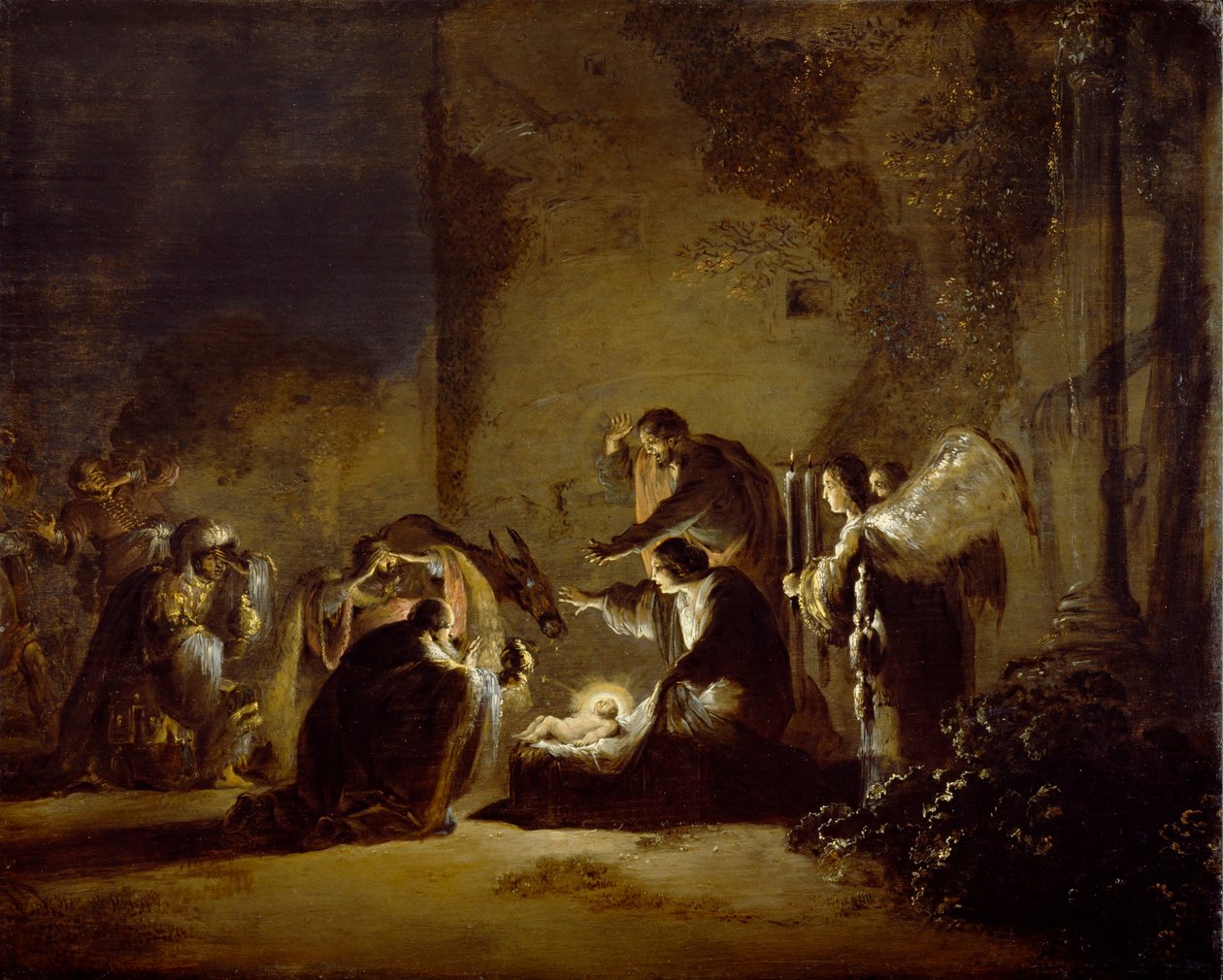 Klanění mudrců od Leonaert Bramer