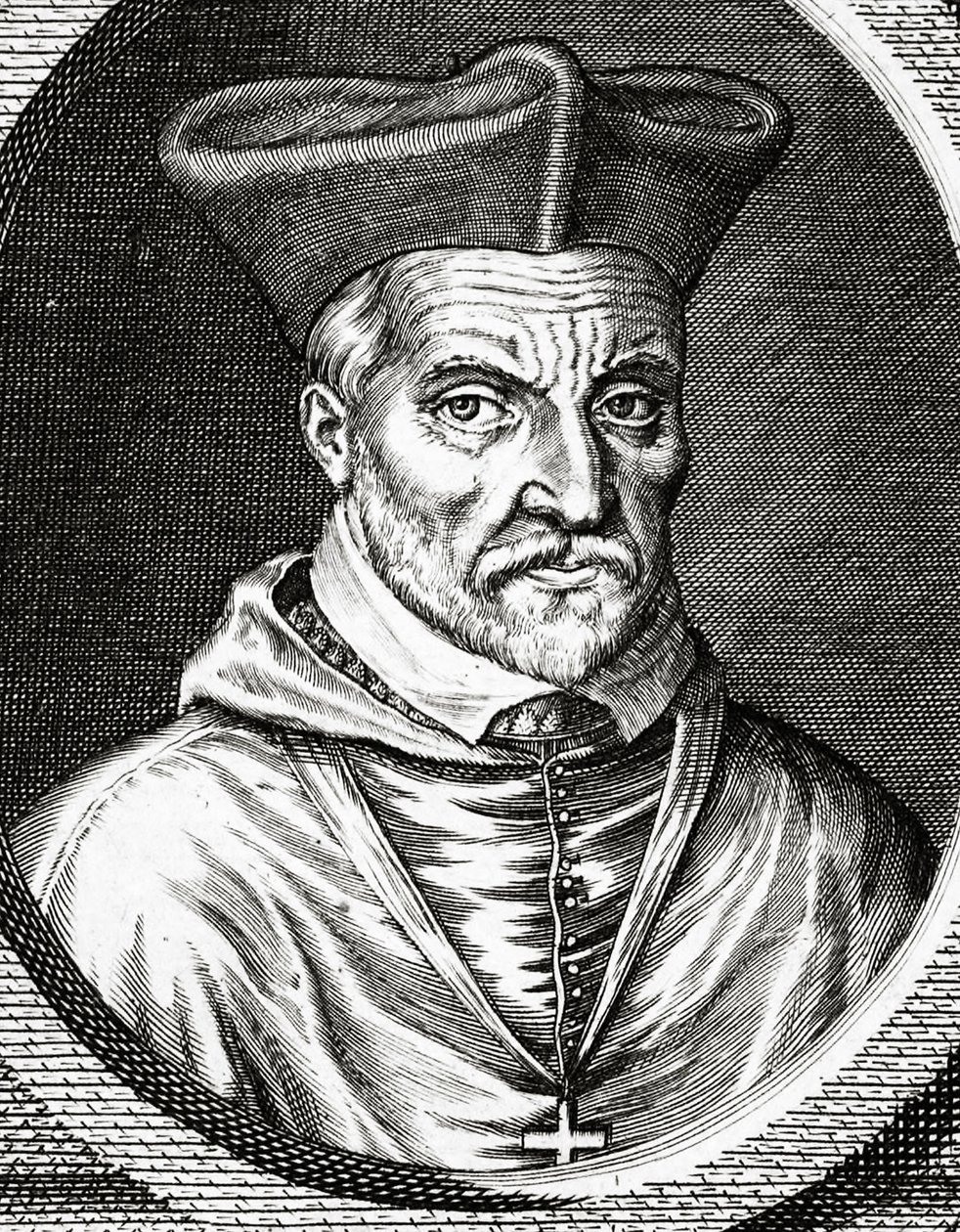 Portrét Jacques Amyot (1513-1593), francouzský biskup, spisovatel a překladatel od Leonard Gaultier