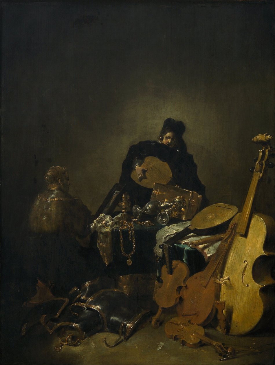 Alegorie marnosti, c. 1640 od Leonard Bramer