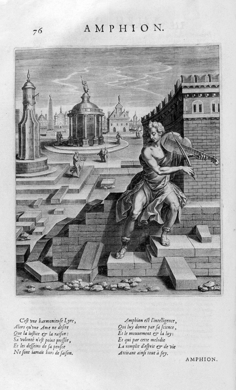 Amphion, 1615 od Leonard Gaultier