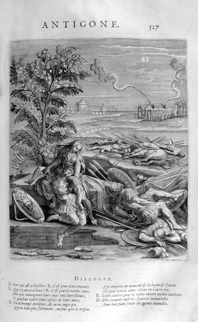 Antigona, 1615 od Leonard Gaultier