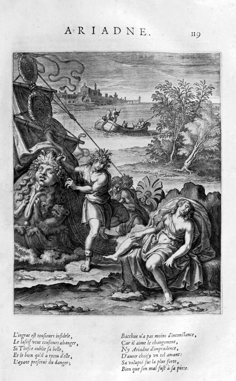 Ariadna, 1615 od Leonard Gaultier