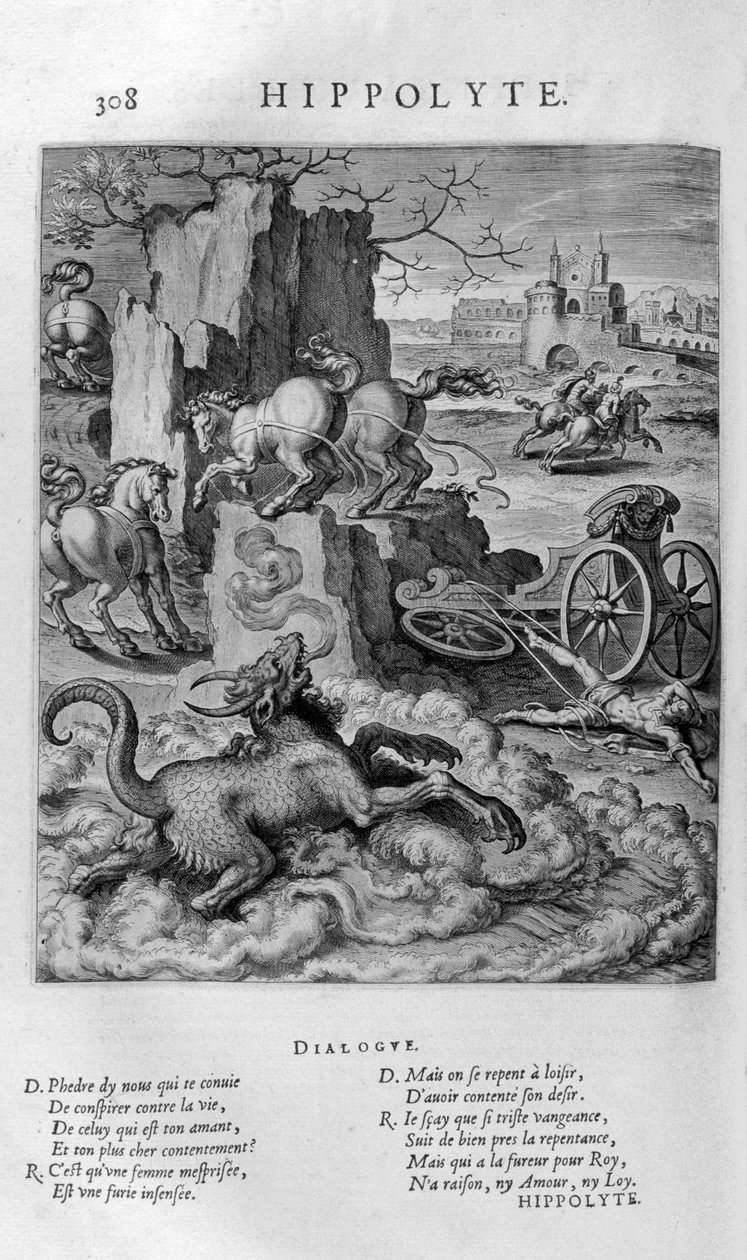 Hippolytus, 1615 od Leonard Gaultier