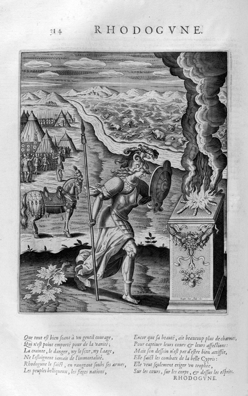 Rhodogene, 1615 od Leonard Gaultier