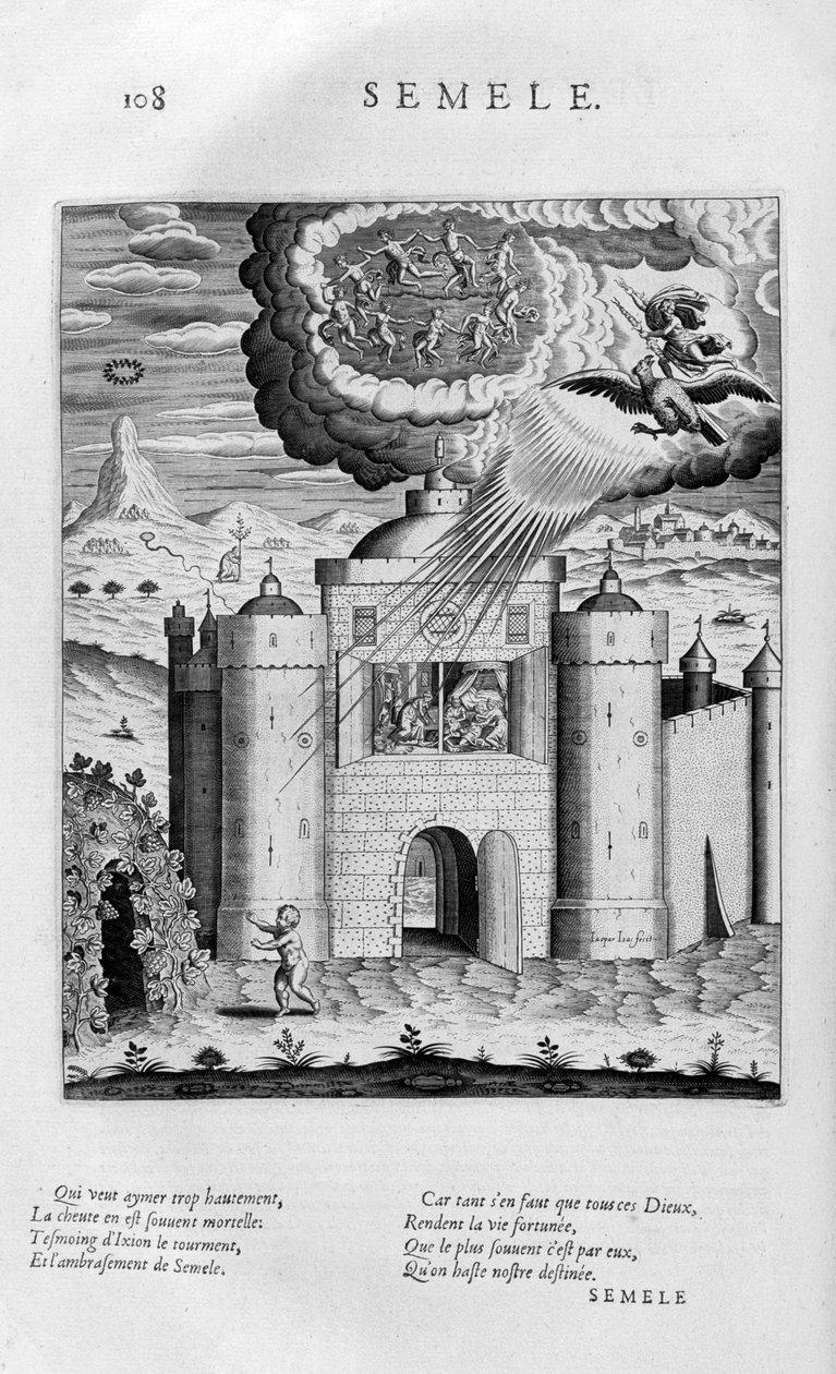 Semele, 1615 od Leonard Gaultier