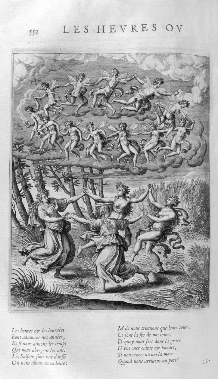Hodiny nebo dny, 1615 od Leonard Gaultier