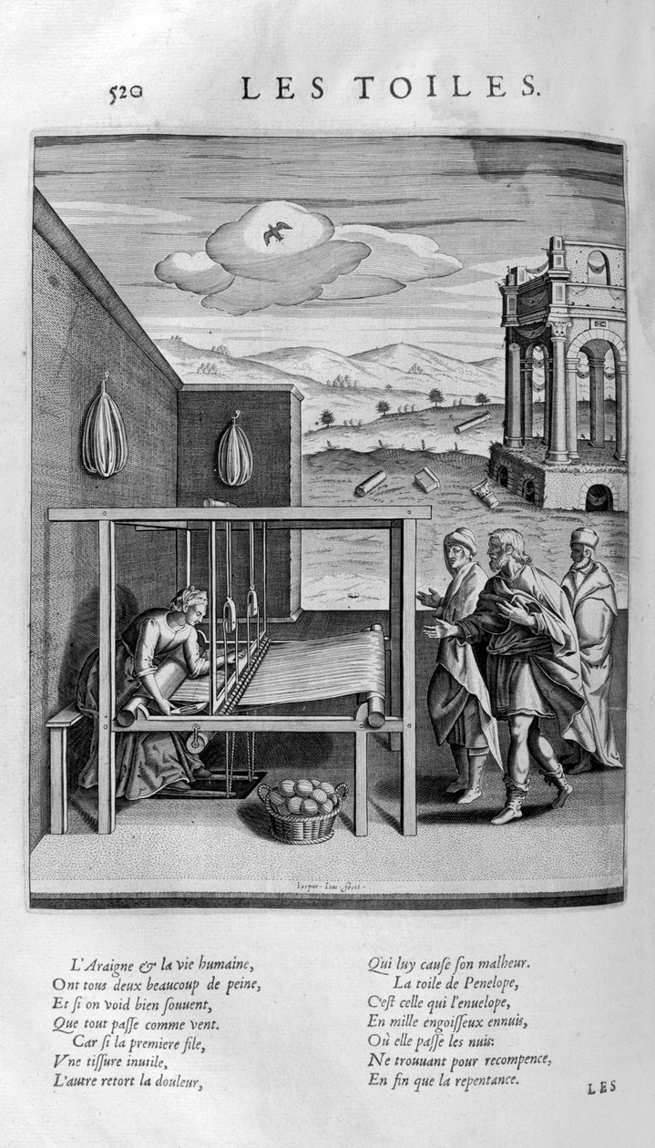 Weaver, 1615 od Leonard Gaultier