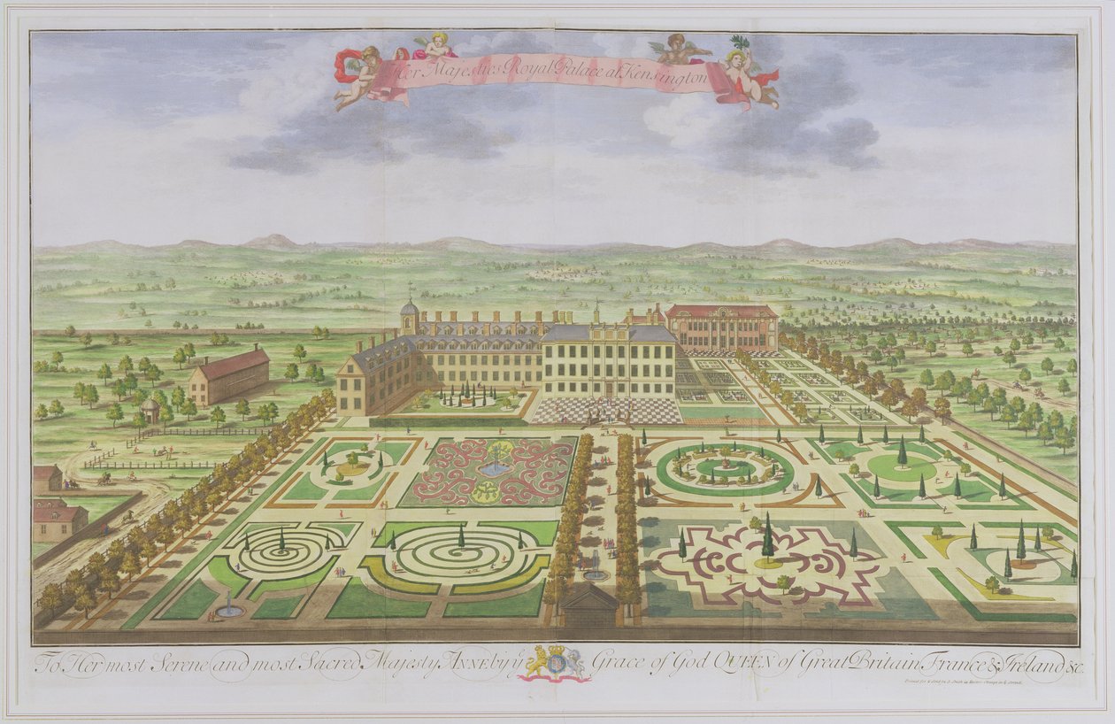 Královský palác Jejího Veličenstva v Kensingtonu, z 